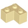 LEGO Peça - Brick corner 1x2x2 (Tan) 4124455