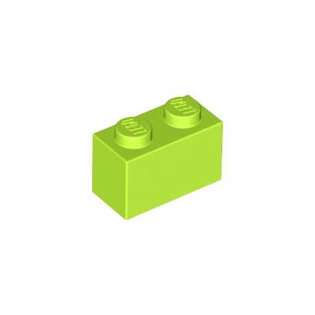 LEGO Peça - Brick 1x2 (verde claro) 4164022