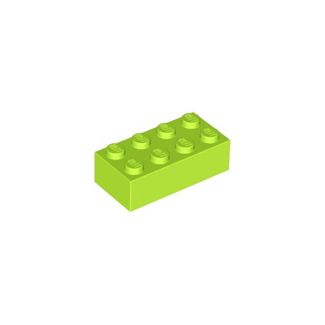 LEGO Peça - Brick 2x4 (Lime) 4165967