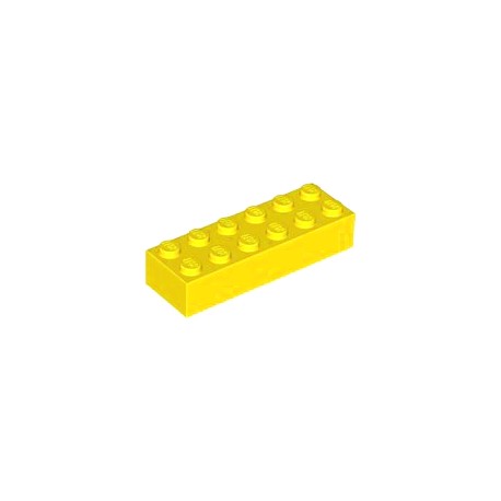 LEGO Peça - Brick 2x6 - (amarelo) 4181143
