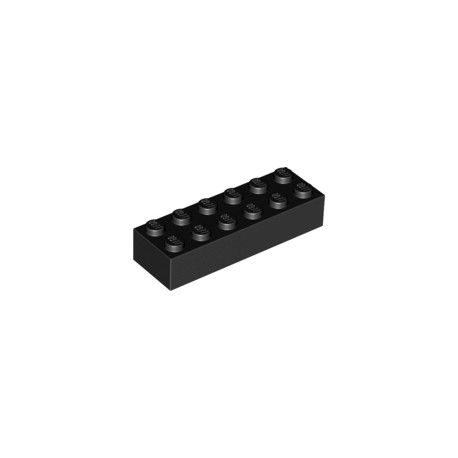 LEGO Peça - Brick 2x6 - (preto)
