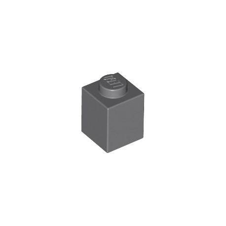 LEGO Peça - Brick 1x1 (Dark Bluish Gray) 4211098