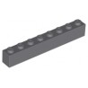LEGO Peça - Brick 1x8 (Dark Bluish Gray) 4211099