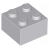 LEGO Peça - Brick 2x2 (Light Bluish Gray) 4211387