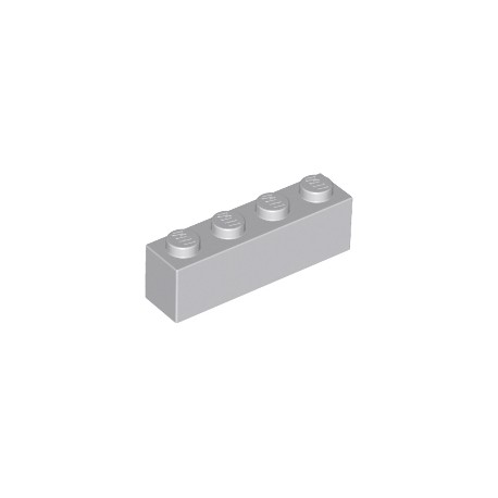 LEGO Peça - Brick 1x4 (Light Bluish Gray) 4211394