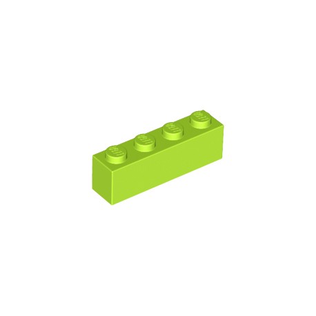 LEGO Peça - Brick 1x4 - (verde claro) 4234716