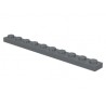 LEGO Peça - Plate 1x10 (Dark Bluish Gray) 4257526