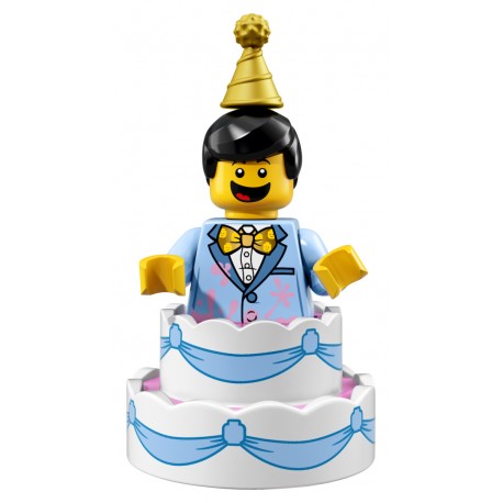 LEGO MINIFIGURE - 18ª Série \"Birthday Cake Guy\"