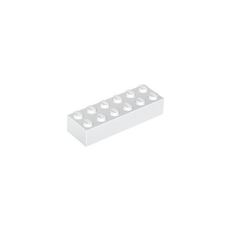 LEGO Peça - Brick 2x6 (branco) 4181142