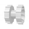 LEGO Peça - Jante para lagarta - (branco) (32007)