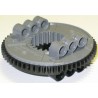 LEGO Peça - Turntable Large Type 2 with Black Outside Gear Section - 2004