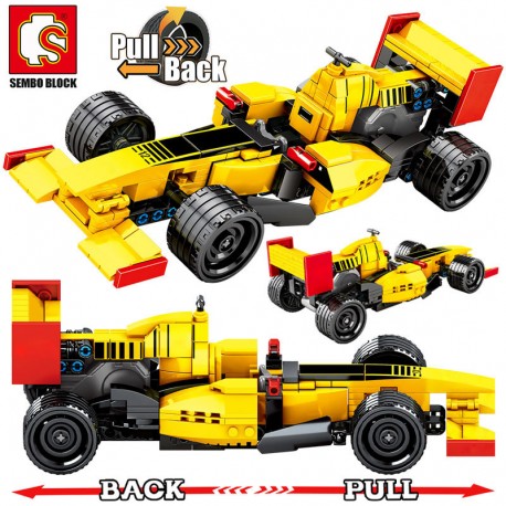 F1 Yellow c/Back/Pull (293pcs)