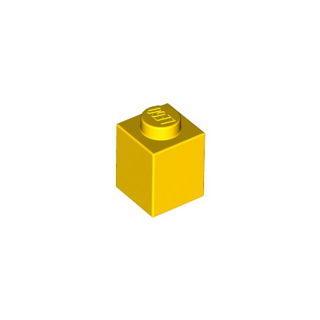 LEGO Peça - Brick 1x1 (Bright Yellow) 1994