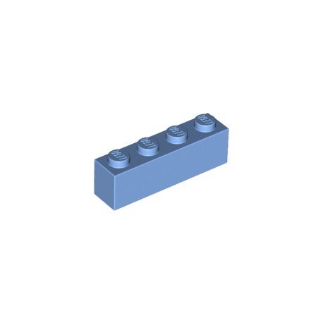 LEGO Peça - Brick 1x4 (Medium Blue) 2002