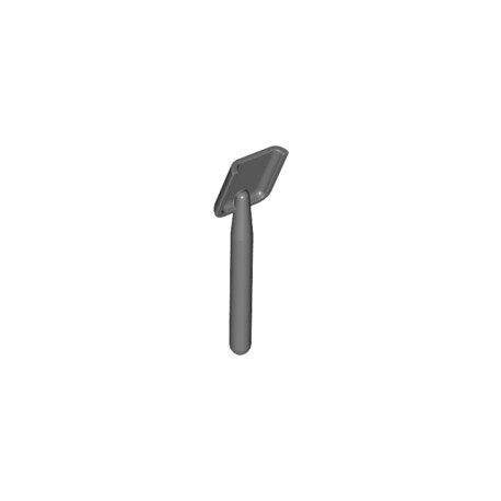 LEGO Peça - Mini shovel, pá - (cinza escuro)