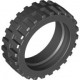LEGO Peça - Tyre high narrow 43/14mm (Black) 4539268