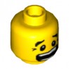 LEGO Peça - Mini figure - head man double - (fear-laugh)