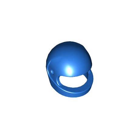LEGO Peça - Mni figure - Crash helmet - (azul) 4298618