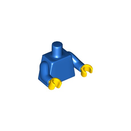LEGO Peça - Mini figure - shirt - (azul) 4275815