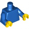 LEGO Peça - Mini figure - shirt - (azul)