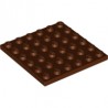 LEGO Peça - Plate 6x6 (Reddish Brown) 4217848