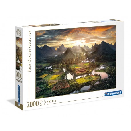 PUZZLE 2000 pçs - View of China HQ Collection