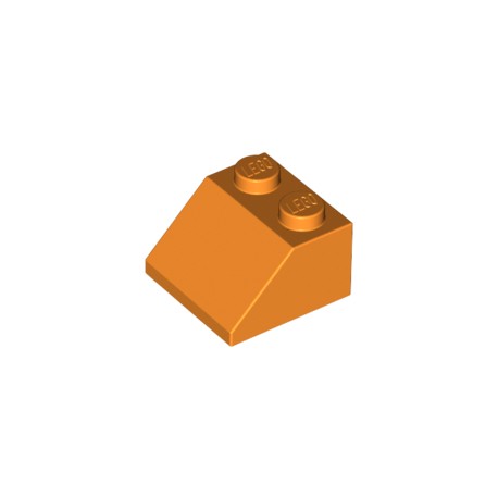LEGO Peça - Roof Tile 2x2/45º (Bright Orange) 1999