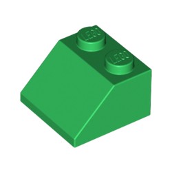 LEGO Peça - Roof Tile 2x2/45º (Dark Green) 1998