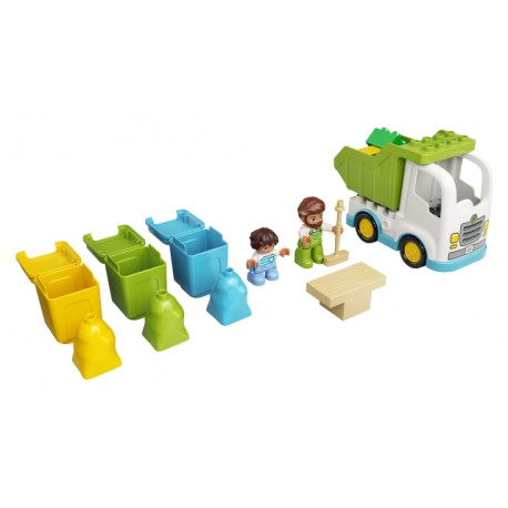 LEGO DUPLO - Camião do Lixo e Reciclagem (19 pcs) 2021