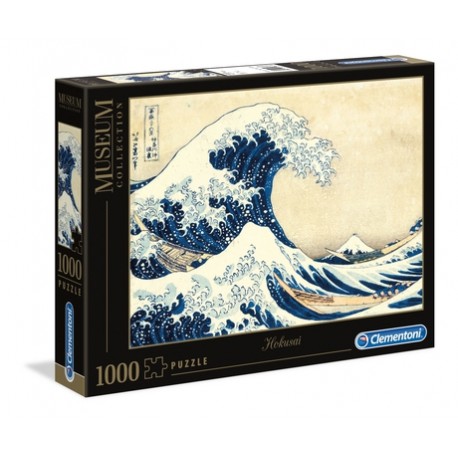 PUZZLE 1000 pçs- "La Grande Onda" Hokusai Museum Collection