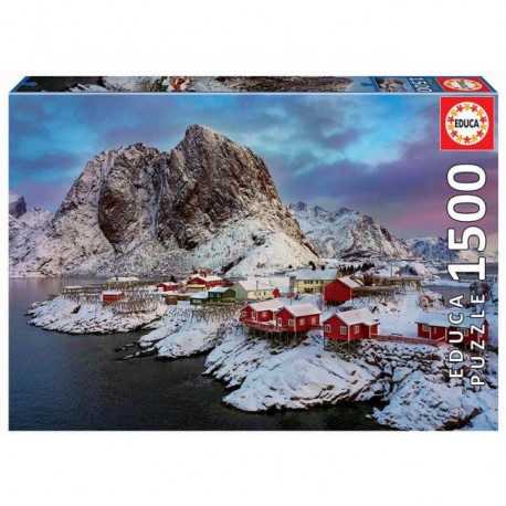 PUZZLE 1500 pçs - Ilhas Lofoten "Noruega"