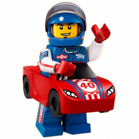 LEGO MINIFIGURE - 18ª Série \"Race Car Guy\"