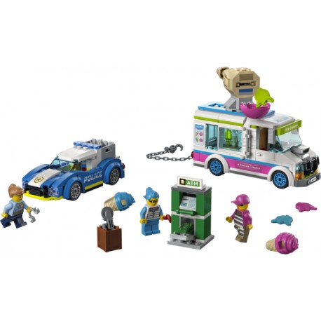 LEGO City Police - Perseguição Policial de Carro dos Gelados (317 pcs) 2022