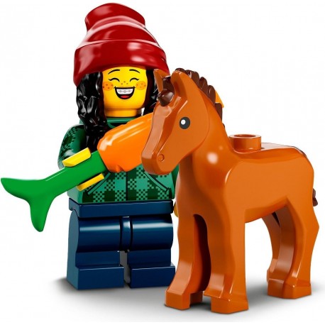 LEGO MINIFIGURE - 22ª Série "Horse and Groom" - 2022