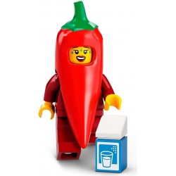 LEGO MINIFIGURE - 22ª Série "Chili Costume Fan" - 2022