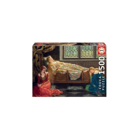 PUZZLE - A Bela Adormecida, de John Collier (1500pcs)