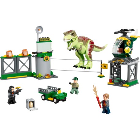 LEGO Jurassic World - Fuga de Dinossauro T. rex (140 pcs) 2022