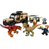 LEGO Jurassic World - Transporte de Piroraptor e de Dilofossauro (254 pcs) 2022